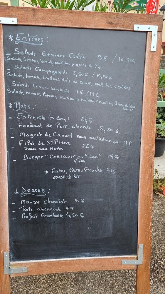 L'auberge Du Crescent - Menu Image 4